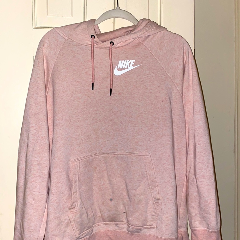 Nike pink hoodie